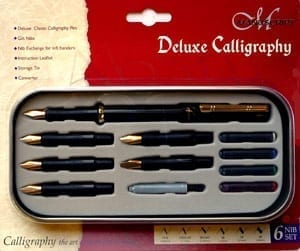 Manuscript Deluxe 6 Nib Set