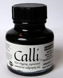 Daler Rowney Calli Calligraphy Ink 29.5ml Jet Black