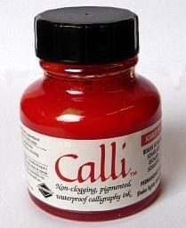 Daler Rowney Calli Calligraphy Ink 29.5ml Scarlet