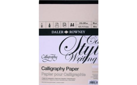 Daler Rowney Calligraphy Paper A4