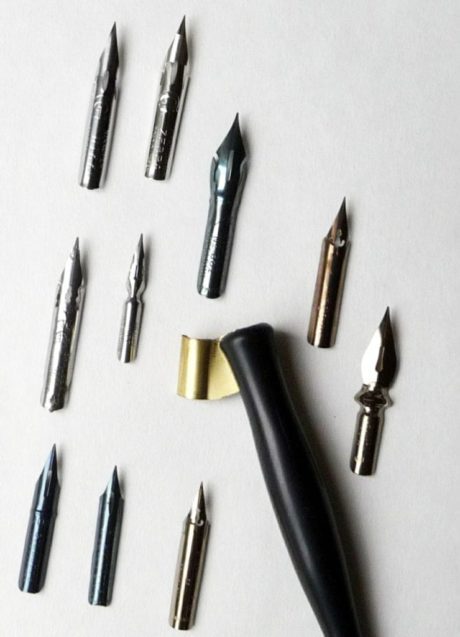 Copperplate Nib Selection 2