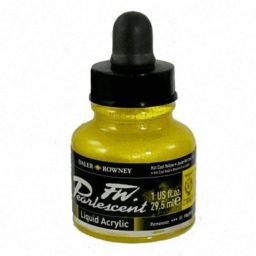 Pearlescent Acrylic 29.5ml Hot Cool Yellow 1