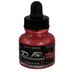 Pearlescent Acrylic Volcano Red