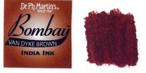 Bombay India Ink Van Dyke Brown 30ml