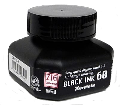 Kuretake Black Ink (60ml) 1