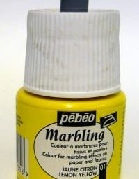 Pebeo Marbling Ink Lemon Yellow 45ml 1