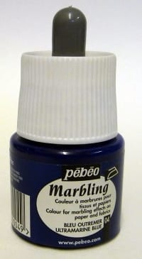 Pebeo Marbling Ink Ultramarine 45ml 1