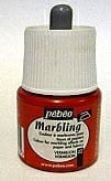 Pebeo Marbling Ink Vermillion 45ml 1