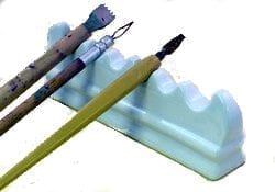 Pen brush rest - ceramic