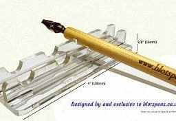 Blots Acrylic Pen/Brush Rest 1