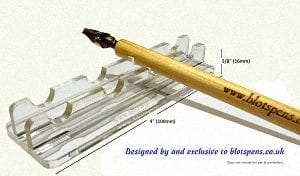 Blots Acrylic Pen/Brush Rest 1