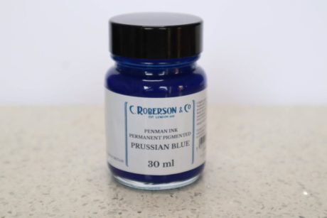 Roberson Permanent Pigmented Ink Prussian Blue