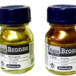 Schmincke Aqua Bronze Powders (formerly Tro Col)
