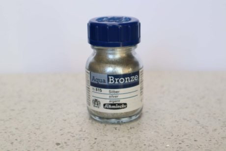 Schmincke Aqua Bronze Powder Silver