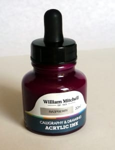 William Mitchell Acrylic Calligraphy Inks