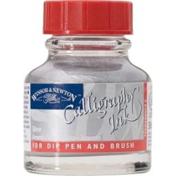 Winsor Newton Calligraphy Ink Silver