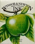 Winsor & Newton Drawing Ink Apple Green 14ml 1