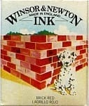 Winsor & Newton Drawing Ink Brick Red 14ml