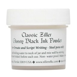 Ziller Ink Glossy Black Ink Powder