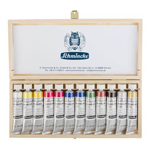 schmincke calligraphy gouache