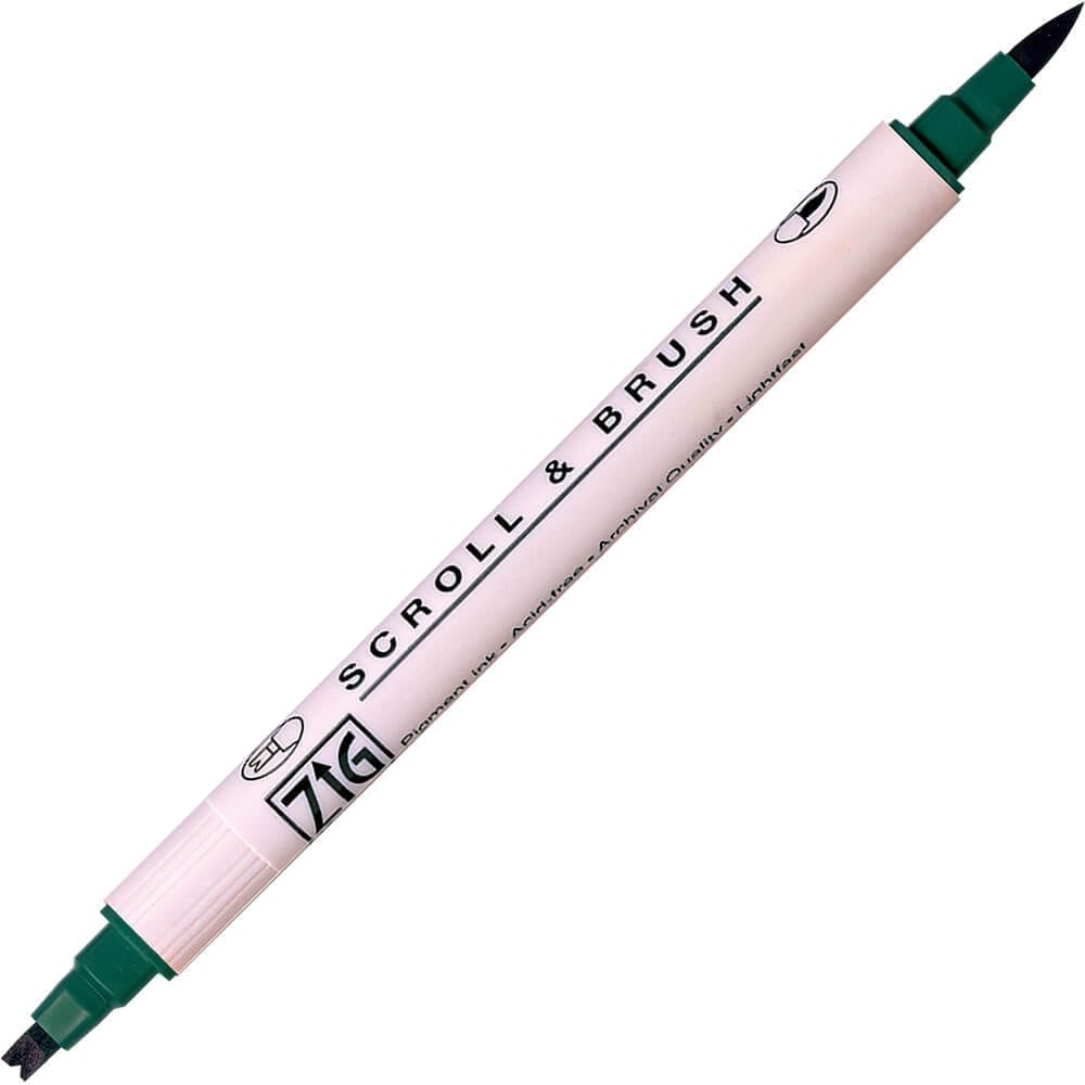 Zig Kuretake Brush Pens & Scroll Pens Set Of 4 Blots Pens