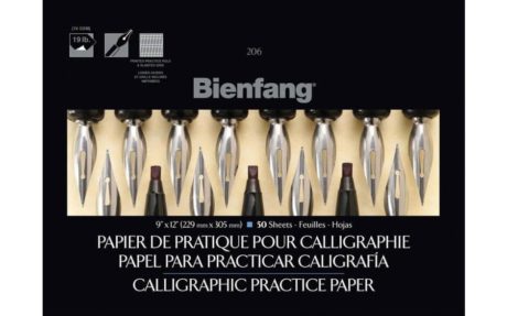 Bienfag 206 practice calligraphy paper
