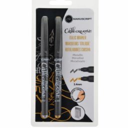 Callicreative Metallic Gold and Silver Markers