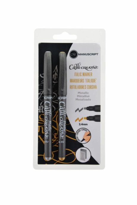 Callicreative Metallic Gold and Silver Markers