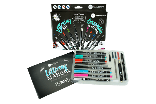 Manuscript Lettering Kit Inside