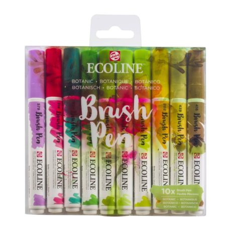 Ecoline Brush Pen Set of 10 - Botanic