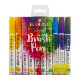 Ecoline Brush Pen Set of 10 - Illustrator