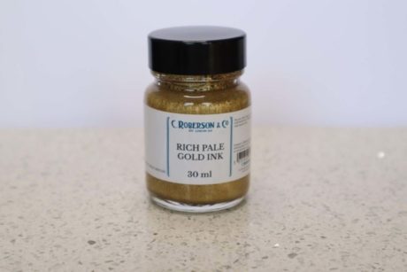 Roberson Rich Pale Gold Ink