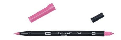 Tombow ABT Dual Brush Pen Pink Rose