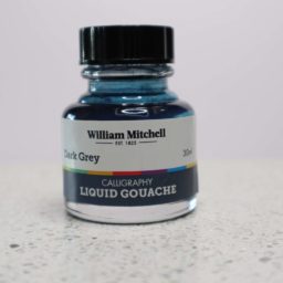 William Mitchell Dark Grey Gouache