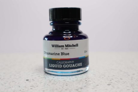William Mitchell Ultramarine Blue Gouache