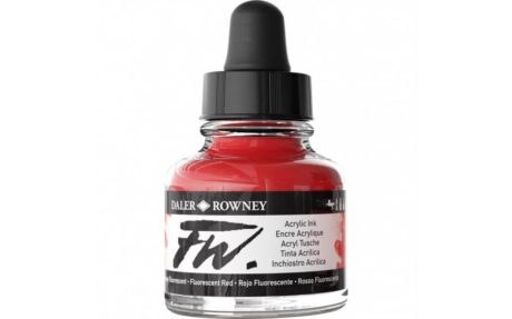 Daler Rowney FW Ink FLUORESCENT RED