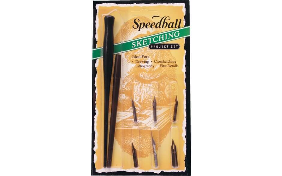 Speedball sketching pen set Clearance
