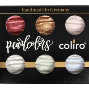 Finetec Watercolor 6 Pearl Colour Set (M600S)
