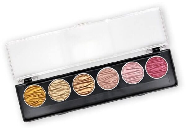 Finetec Watercolor 6 Pearl Colour Set – Vintage (M780)