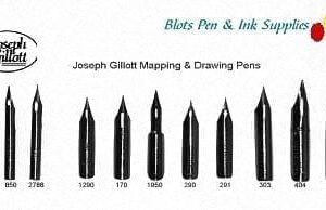 William Mitchell : Calligraphy : Joseph Gillott Manga Set : 6 nibs and 2  Pen Holders
