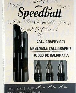 Speedball Calligraphy Deluxe Fountain Pen Set