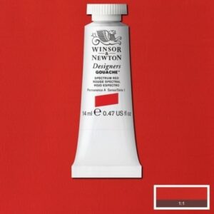 Winsor & Newton Designers Gouache Spectrum Red 14ml S1