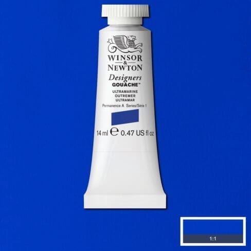 Winsor & Newton Designers' Gouache 14ml Cadmium-Free Yellow Pale