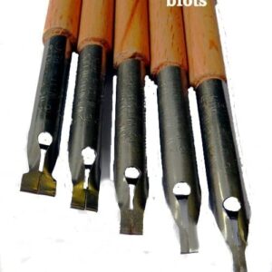 Set of 5 William Mitchell Witch Pens