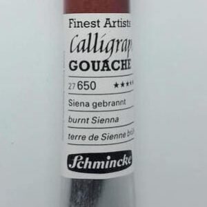 Schmincke Calligraphy Gouache Burnt Sienna