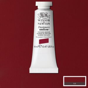 Winsor & Newton Gouache Perylene Maroon 14ml S3